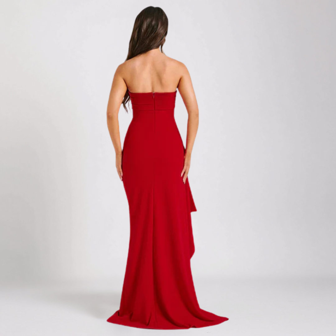 AMELY | VIRAL SLIT KLÄNNING