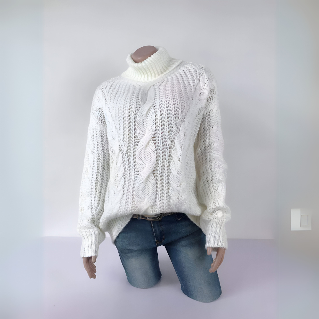 JENNY | STICKAD POLOHALSE