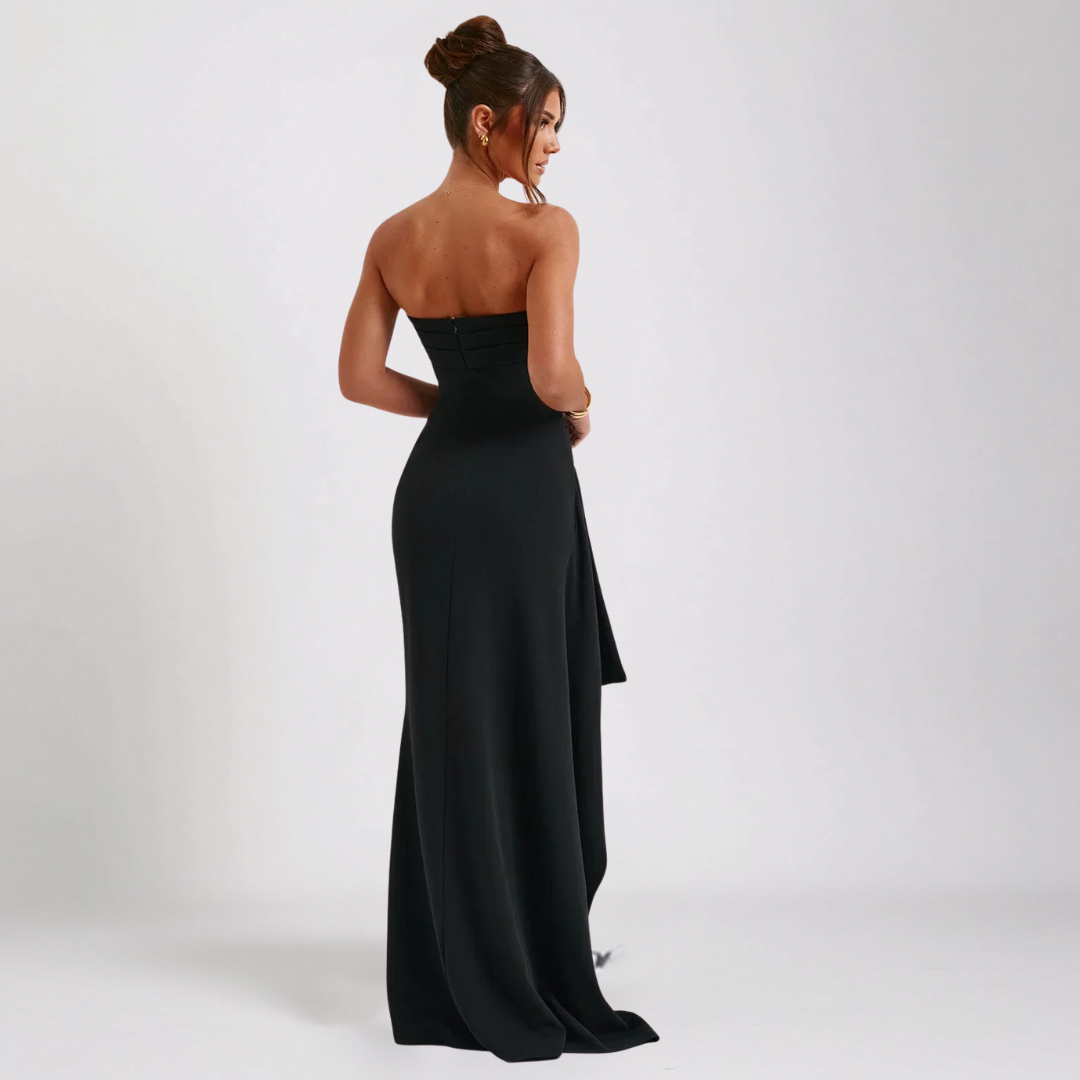 AMELY | VIRAL SLIT KLÄNNING