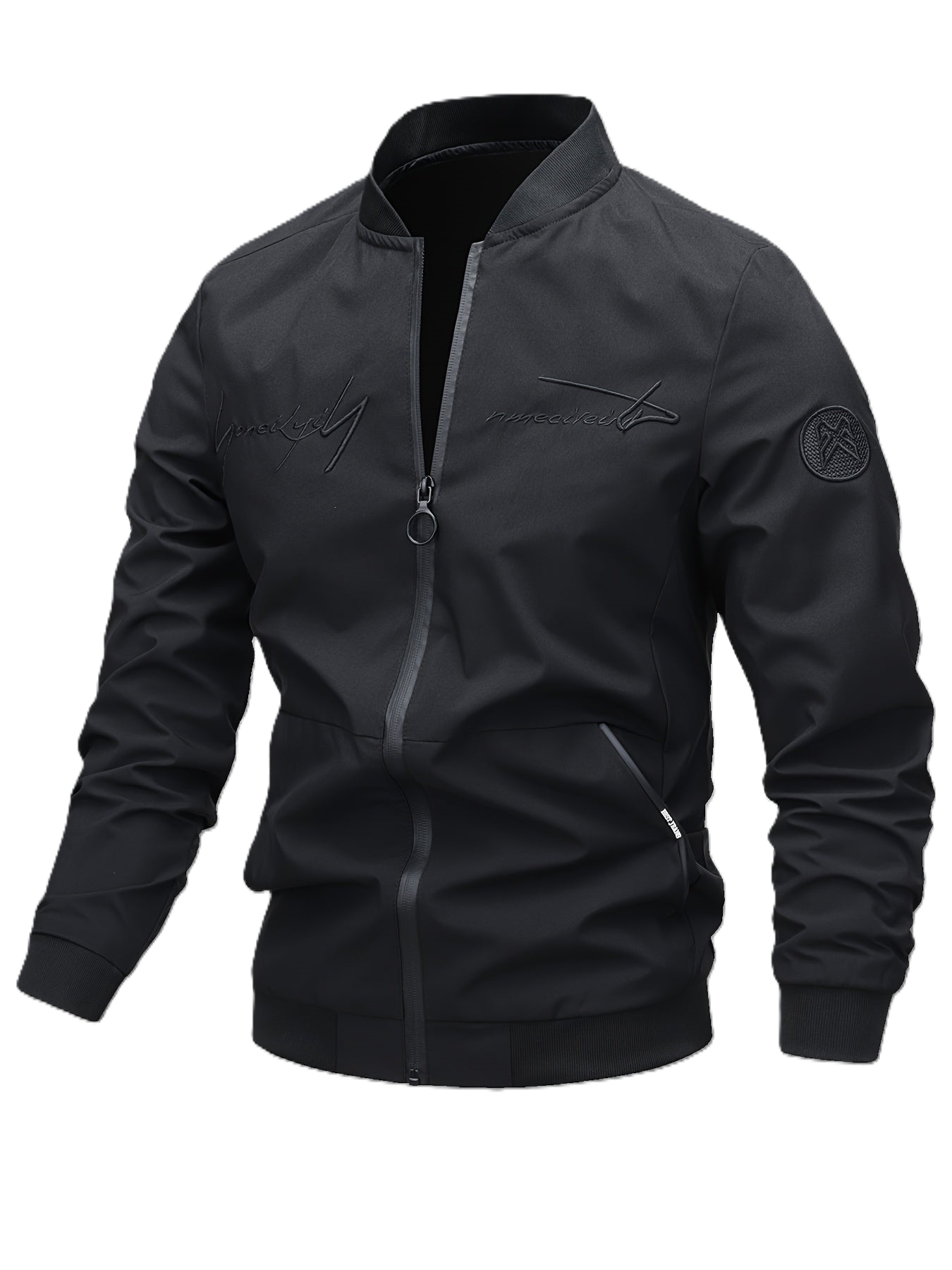 Harm - Casual Bomberjacka med Långa Ärmar