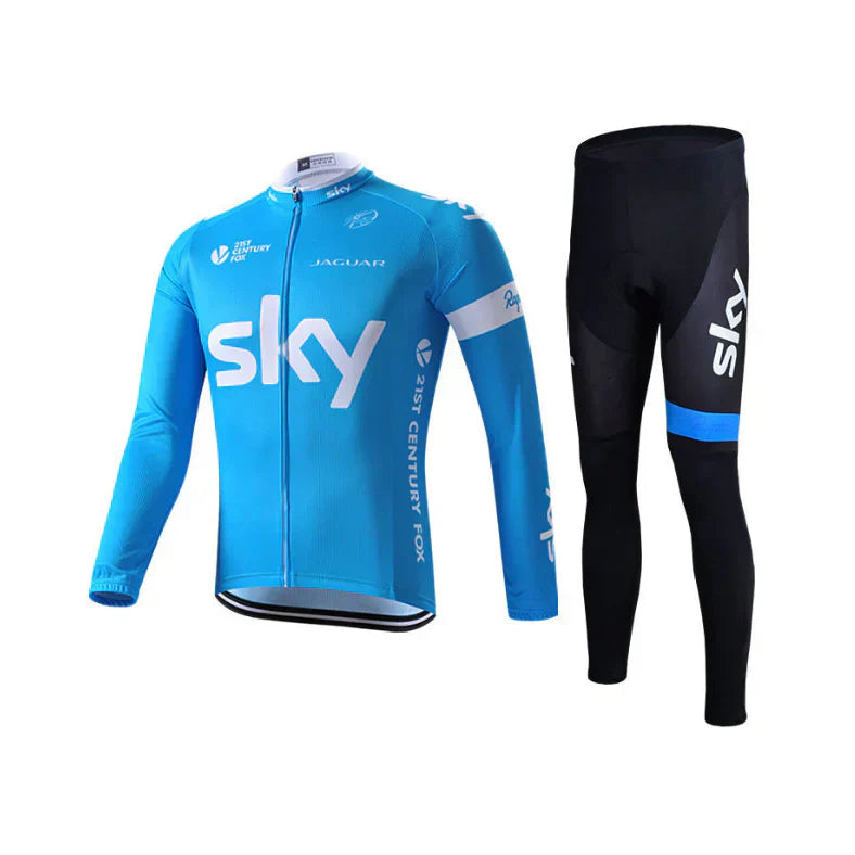 Proffscykeltröja med långa ärmar