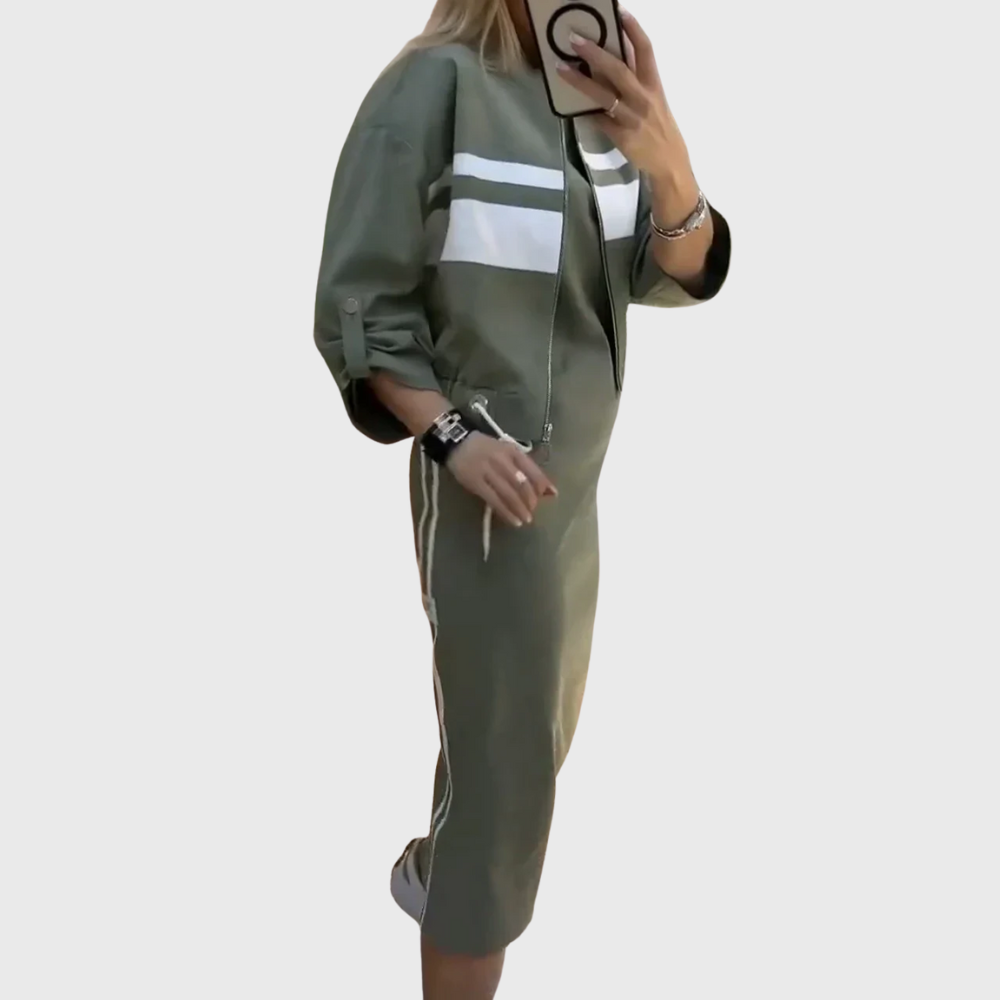 Elegant Casual Tvådelat Set