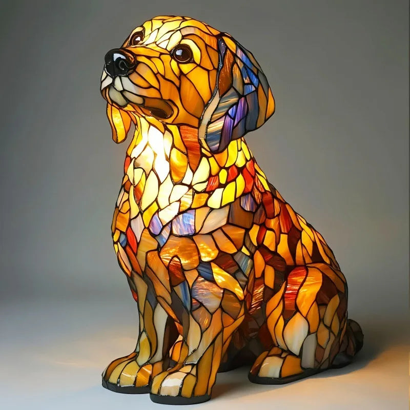 Spirituell Golden Retriever Figur