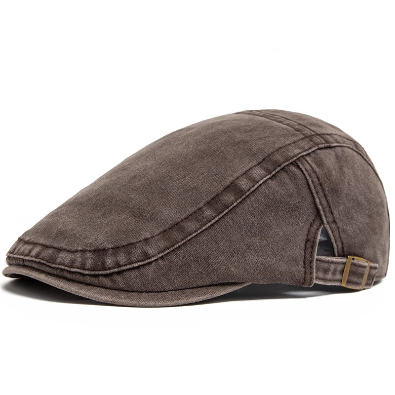 Veyra Boutique™ | Heritage Flat Cap – Justerbar & Tidlös