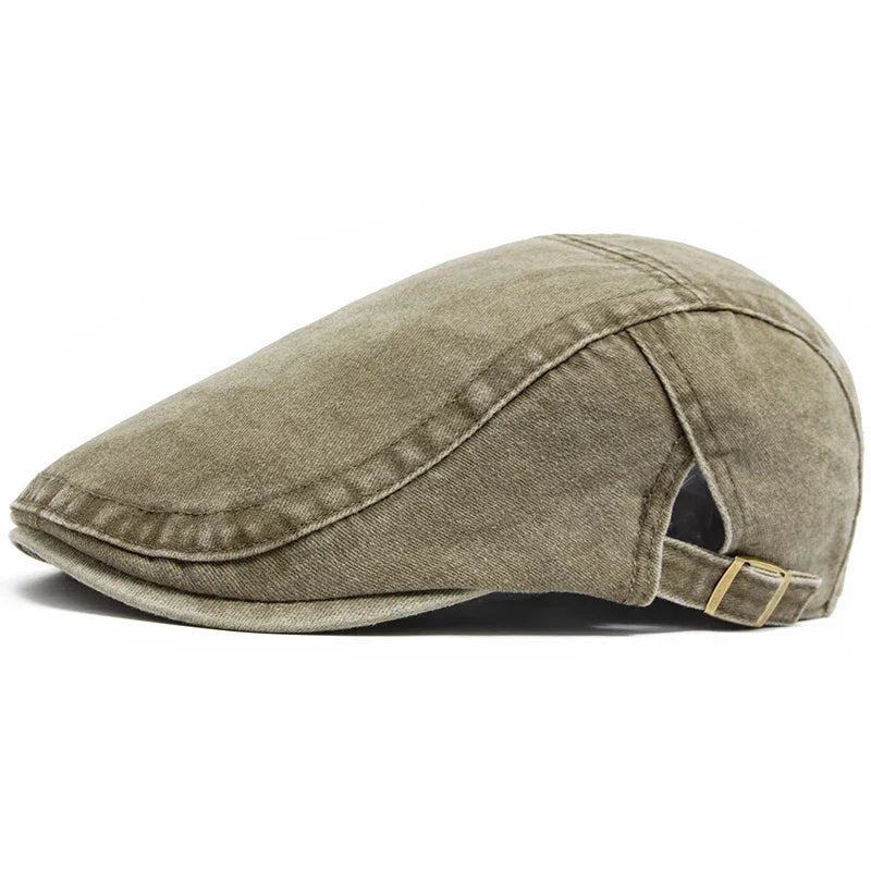 Veyra Boutique™ | Heritage Flat Cap – Justerbar & Tidlös