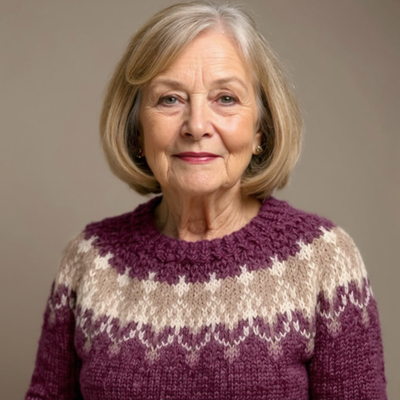 Maarit™ - Klassisk isländsk ulltröja