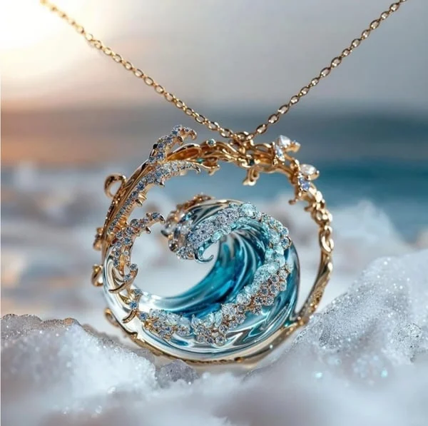 Halsband ”Oceanens löfte”
