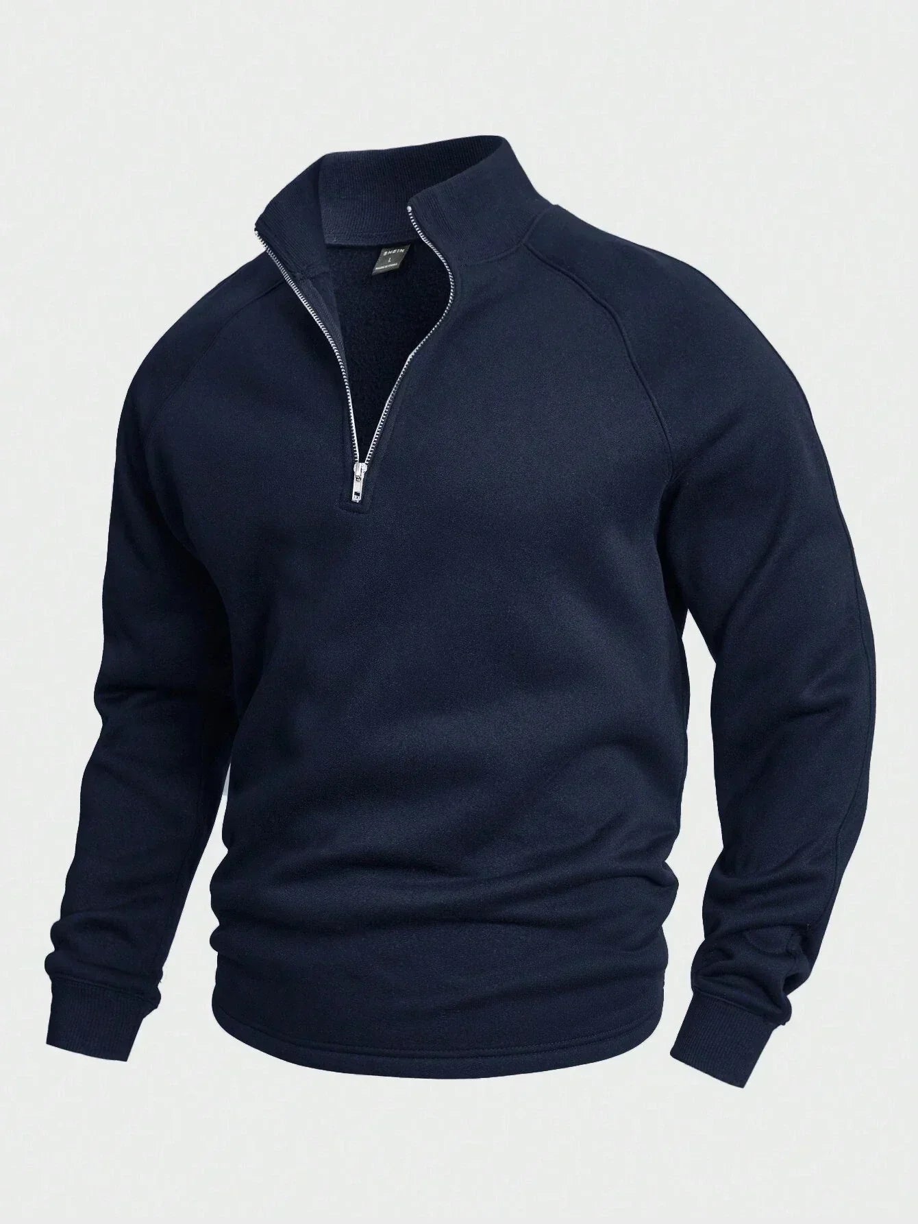 Antonio | Zip-up med halv dragkedja
