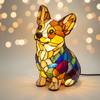Corgi | Glasmålning Lampa