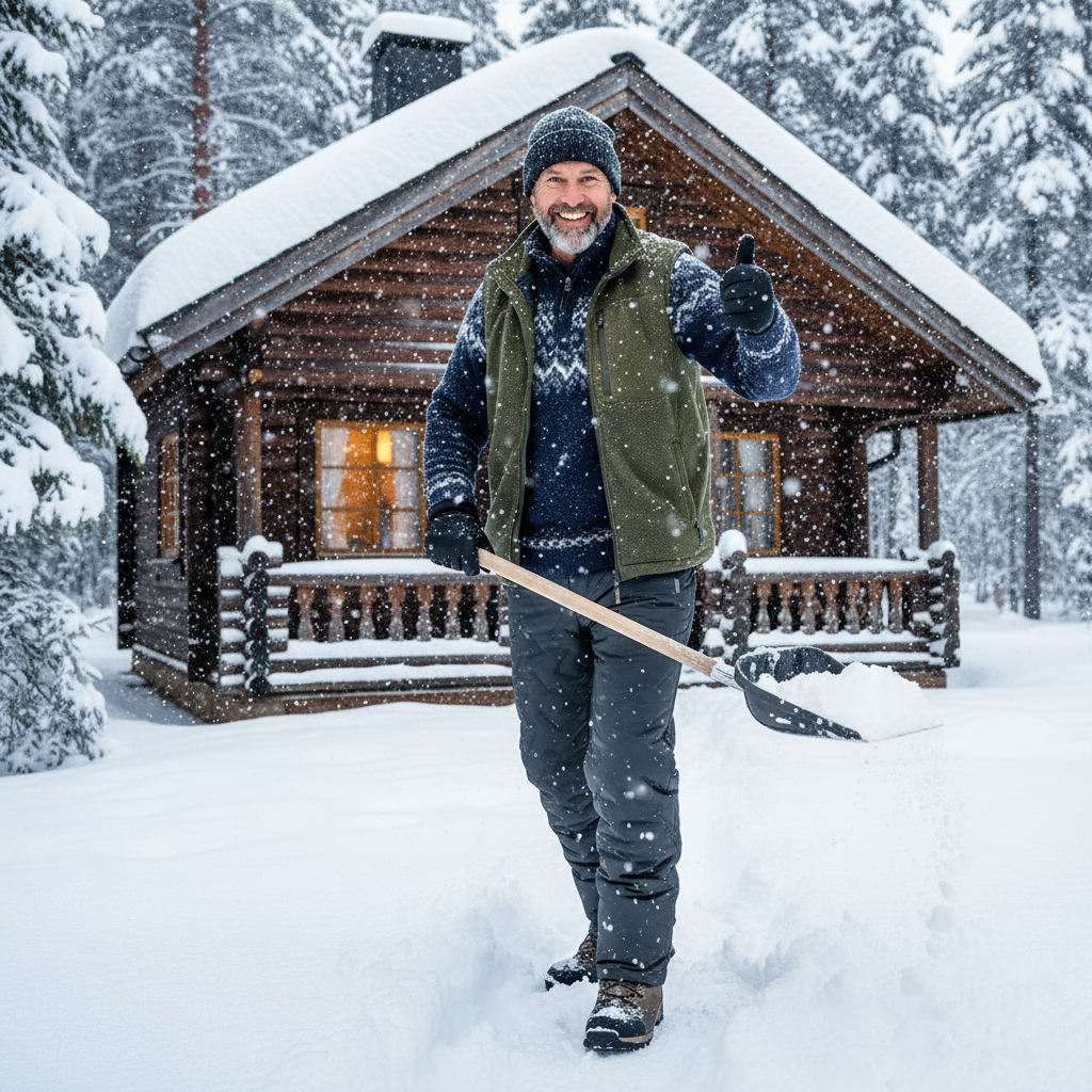 Eldrim™ Unisex Fleecefodrade Vinterbyxor