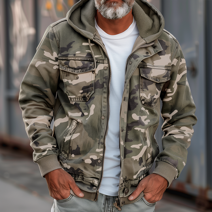 Sami | Jas med camouflage-mönster