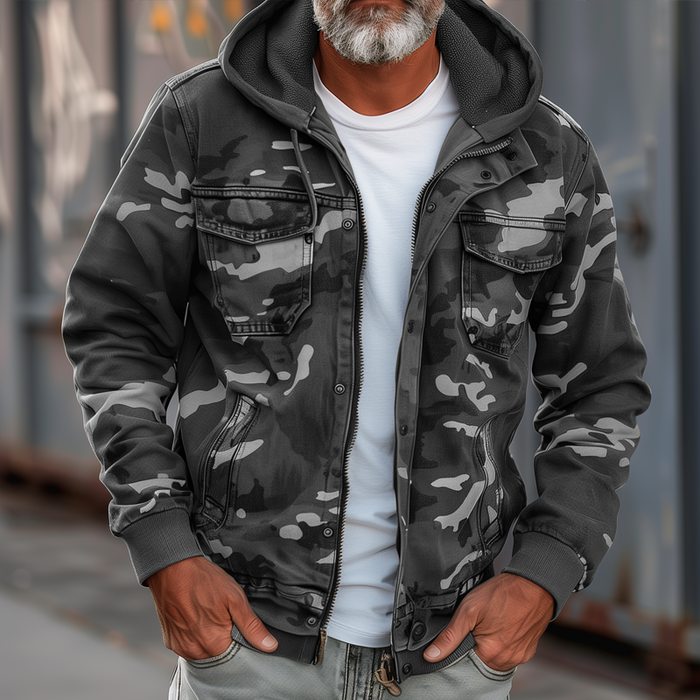 Sami | Jas med camouflage-mönster