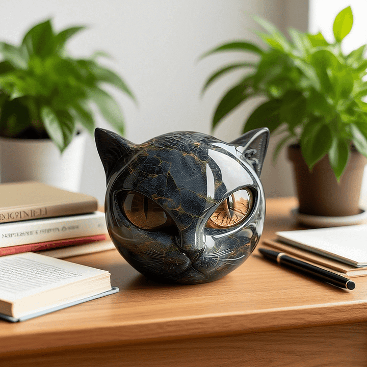 Veyra Boutique | Onyx™ Kattskulptur
