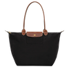 Longchamp - Stort Le Pliage Tote, Svart
