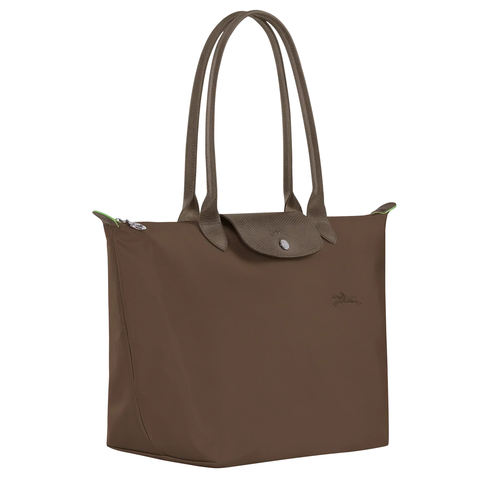 Longchamp - Stort Le Pliage Tote, Terra