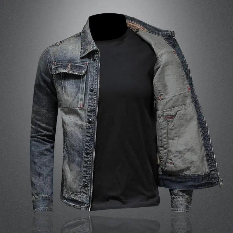 Carlo | Retro jeansjacka