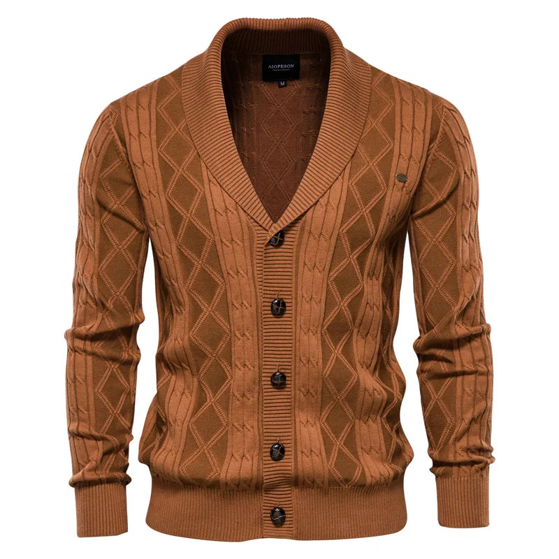 Veyra Boutique | Herr Cardigan med Knäppning