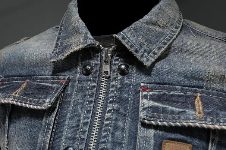 Carlo | Retro jeansjacka