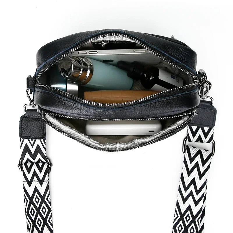 Belle | Raffinerad Läderaxelväska