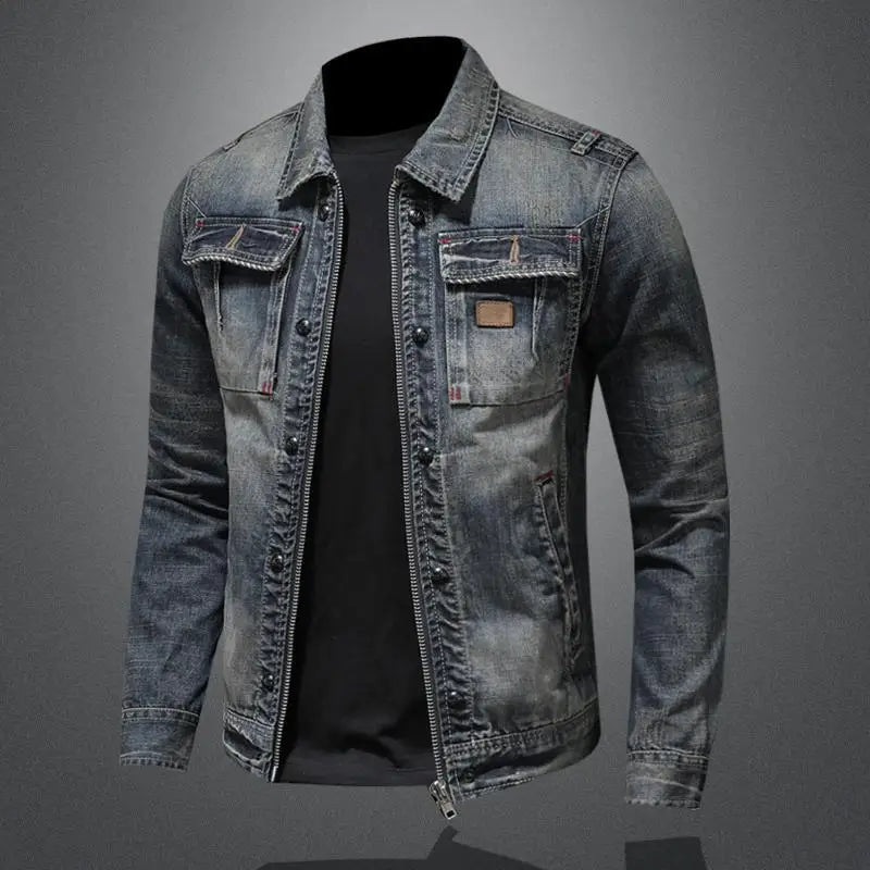 Carlo | Retro jeansjacka