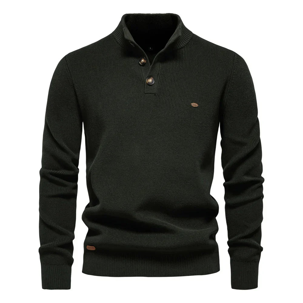 Veyra Boutique| Herrtröja med knapdesign
