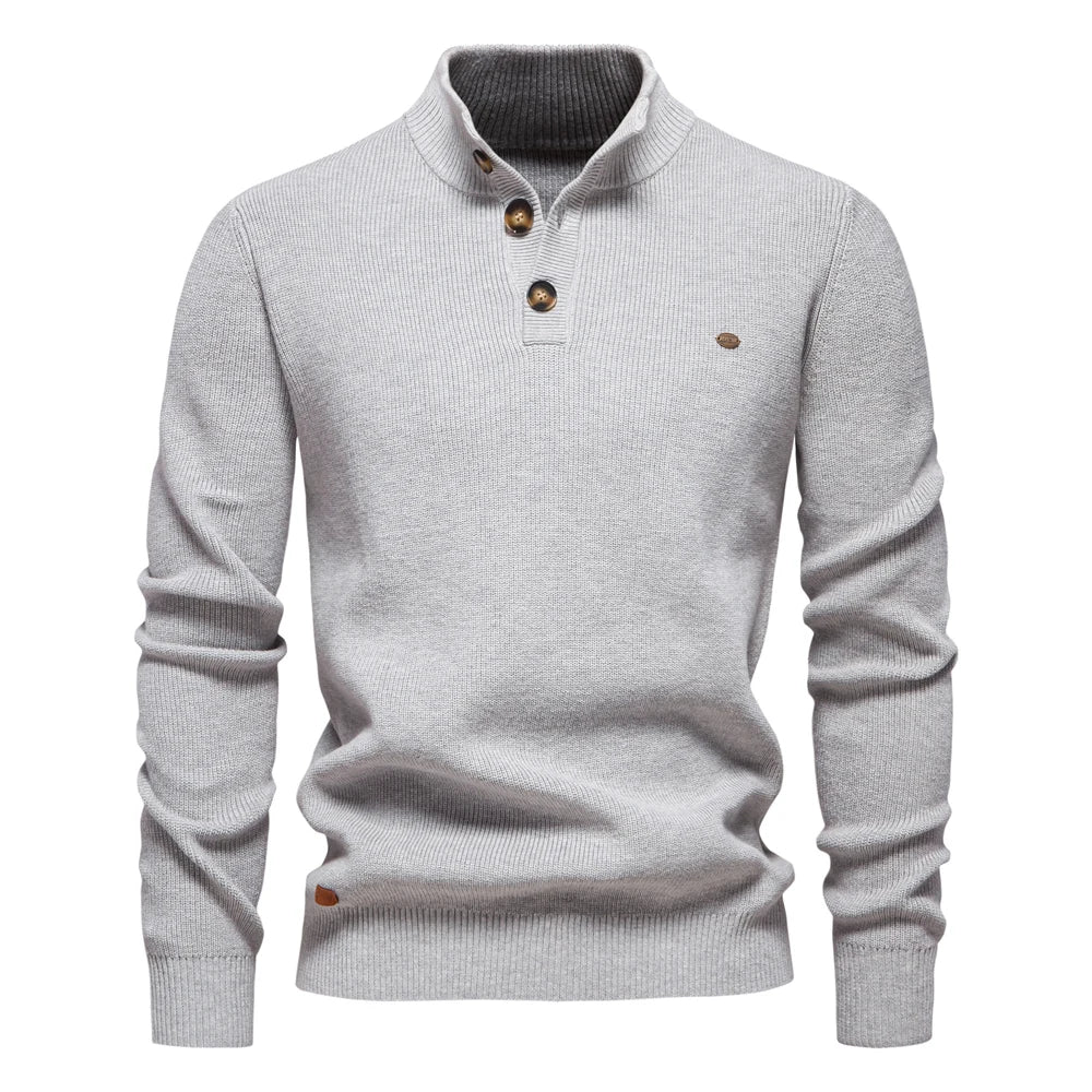 Veyra Boutique| Herrtröja med knapdesign