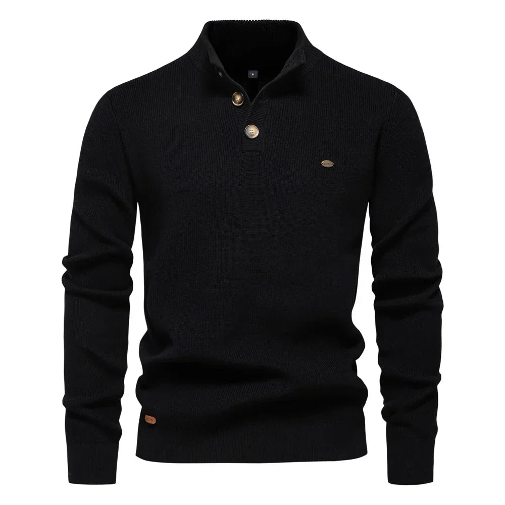 Veyra Boutique| Herrtröja med knapdesign