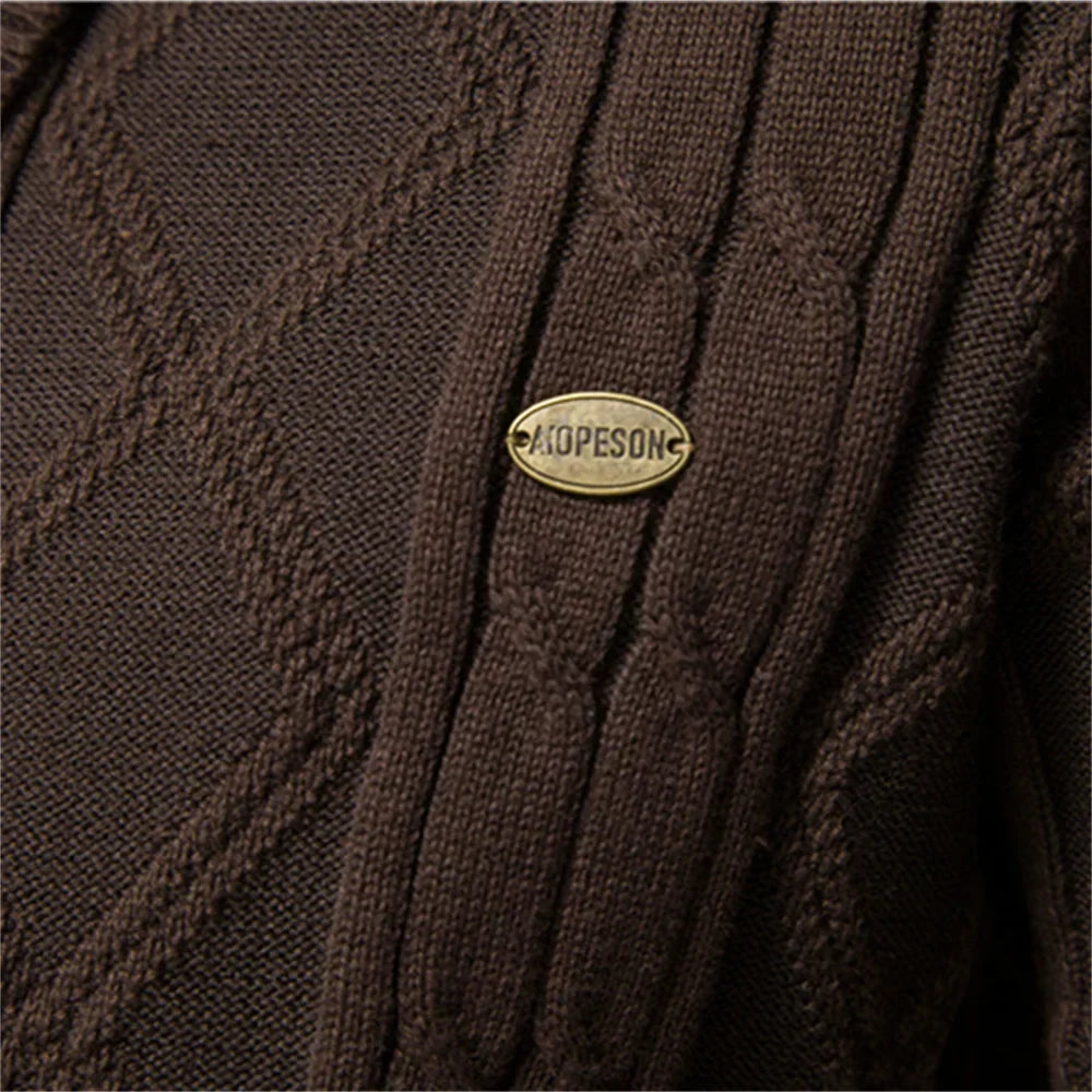 Veyra Boutique | Herr Cardigan med Knäppning