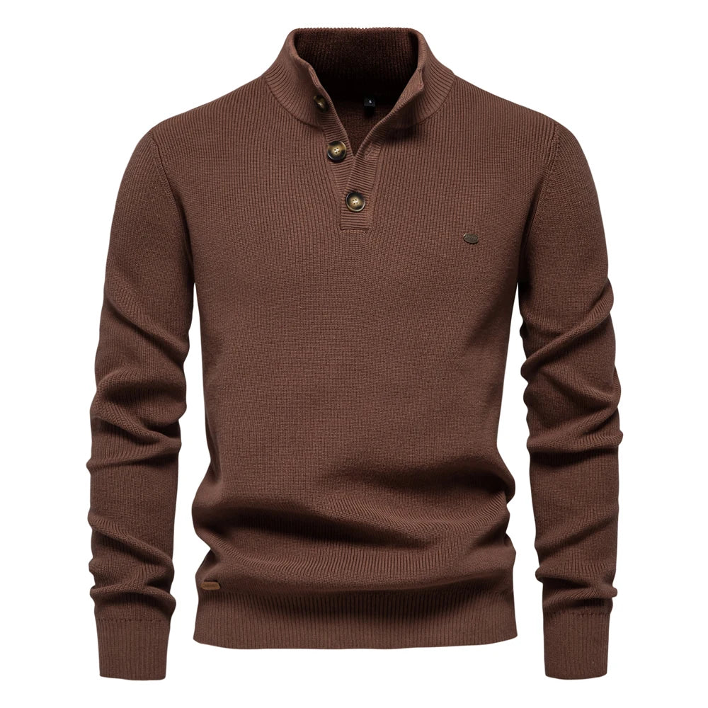 Veyra Boutique| Herrtröja med knapdesign