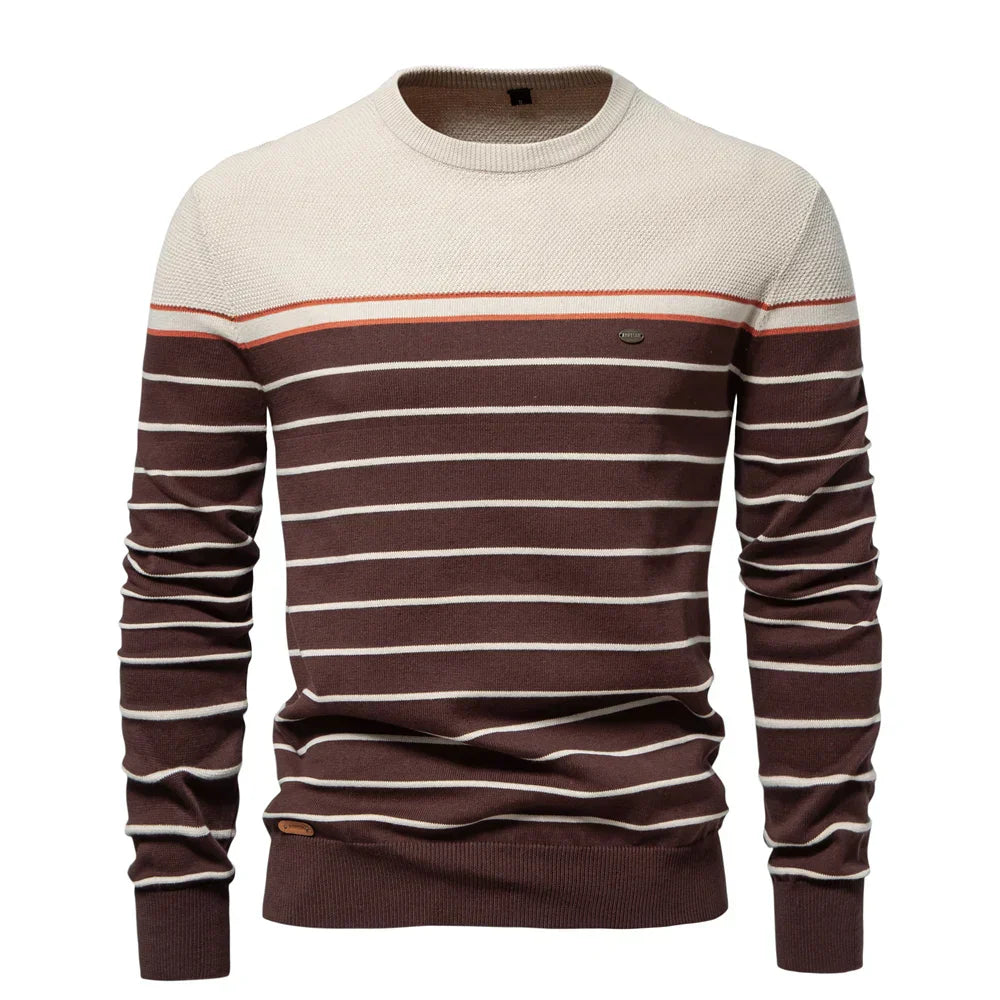 Veyra Boutique | Herrtröja med randigt mönster