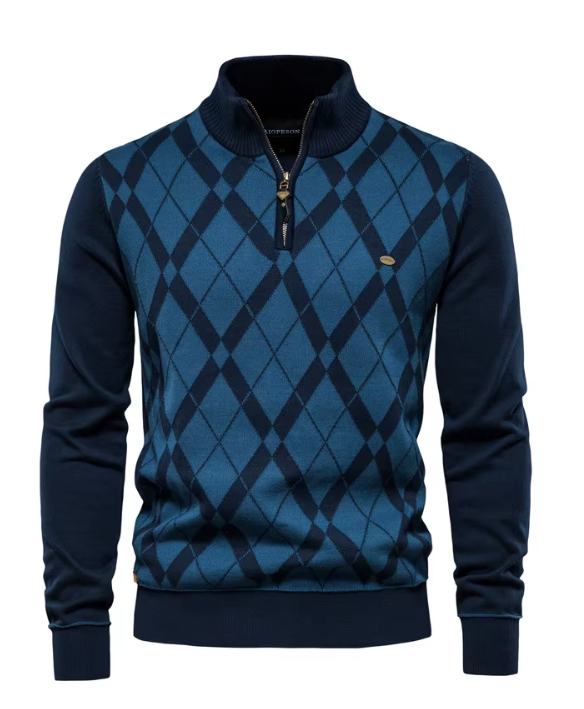 Veyra Boutique | Herr Halv-Zip Tröja