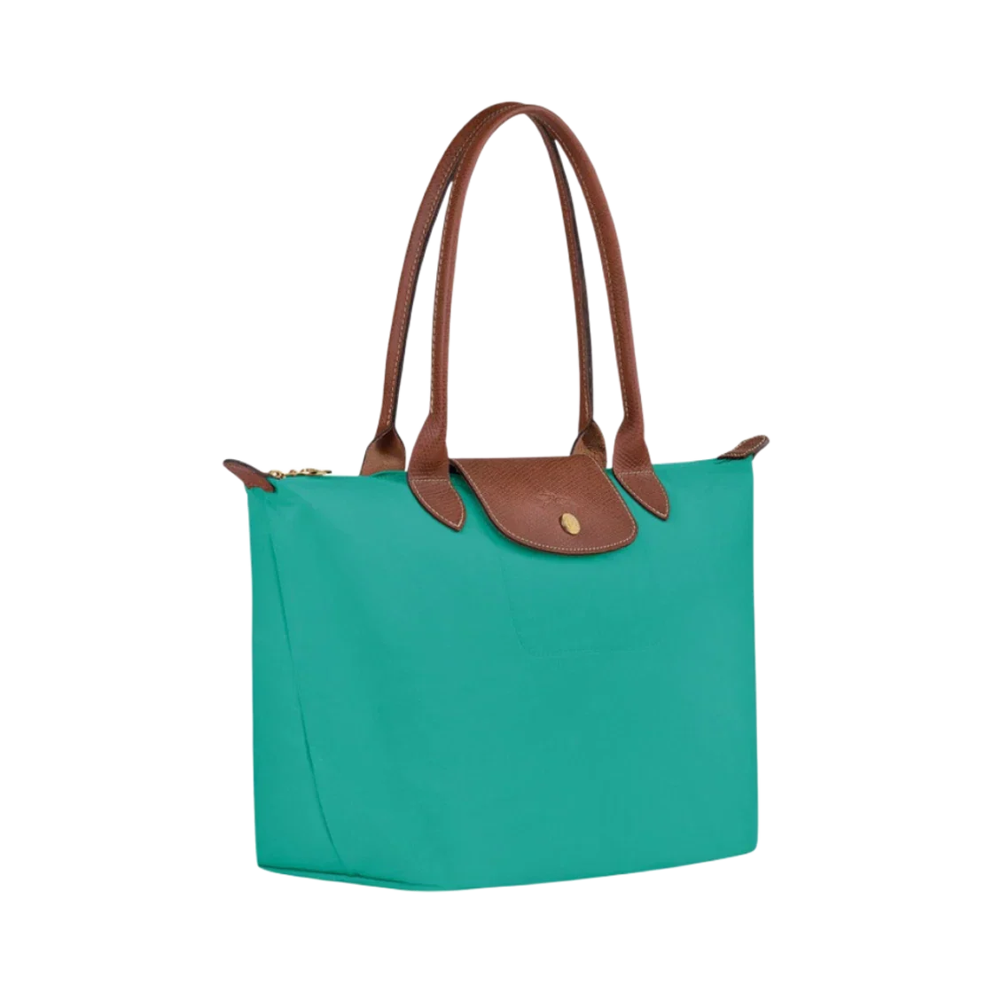 Longchamp - Stor Le Pliage Tote, Turkos