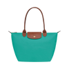 Longchamp - Stor Le Pliage Tote, Turkos