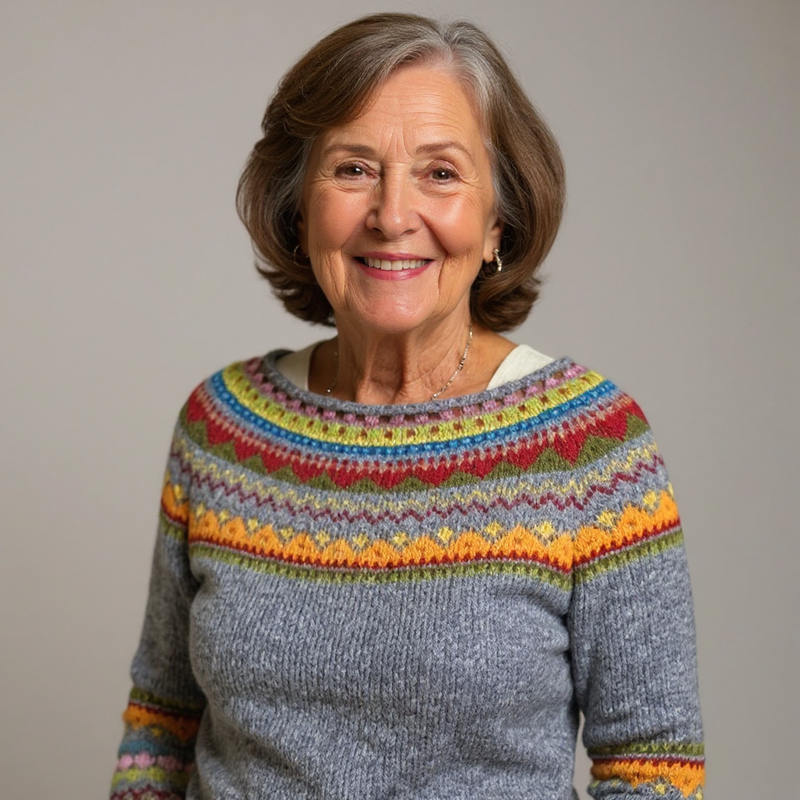 Riitta™ - Klassisk isländsk ulltröja