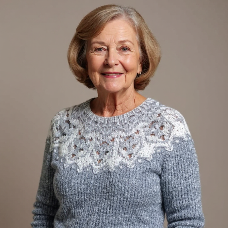 Merja™ - Klassisk Isländsk Ulltröja