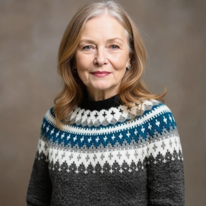 Hannele™ - Klassisk isländsk ulltröja