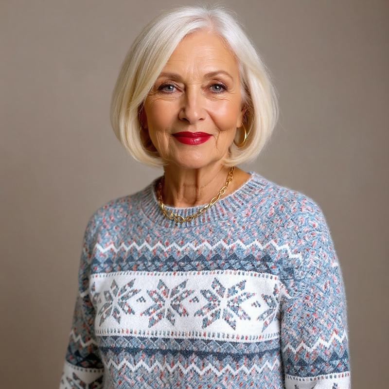 Eija™ - Klassisk isländsk fårullströja