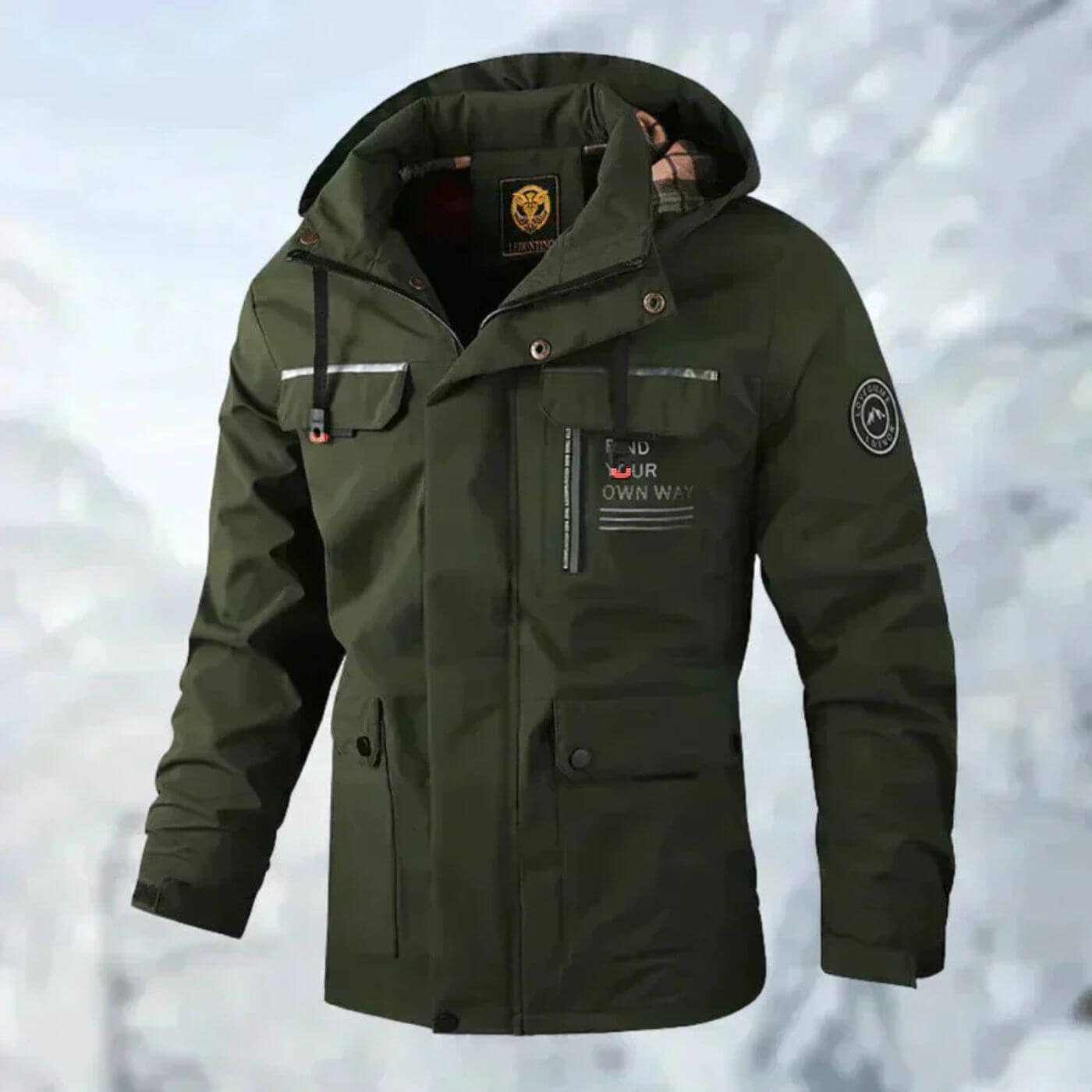 FYOW™ | Vattentät Herrjacka för Höst och Vinter