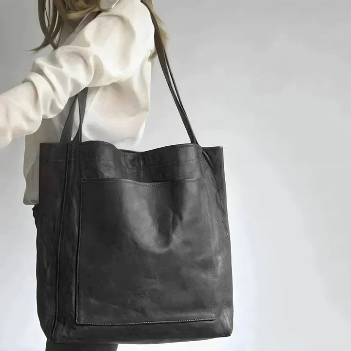 Ella™ - Klassisk Läder Tote