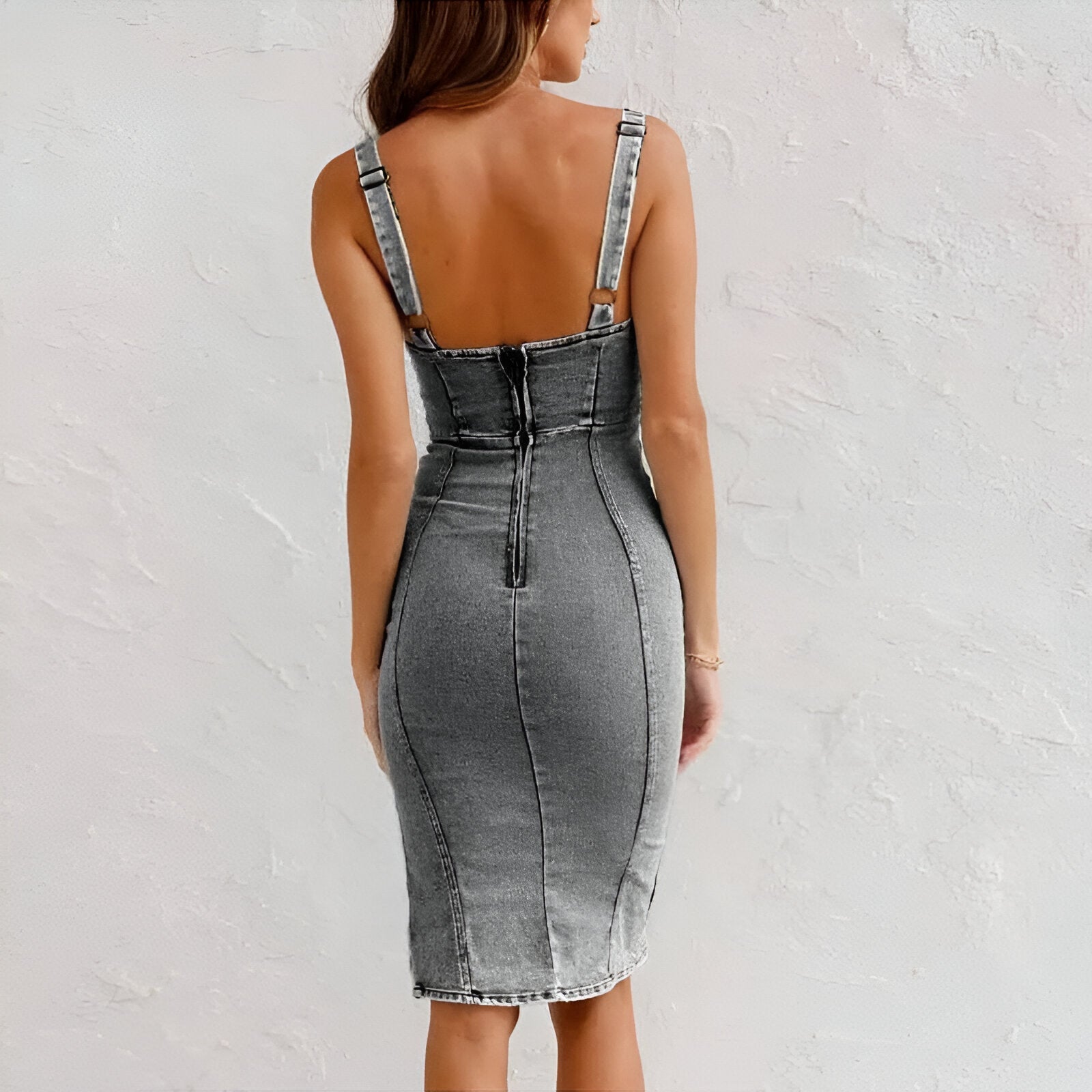 ESNYR | DENIM KLÄNNING